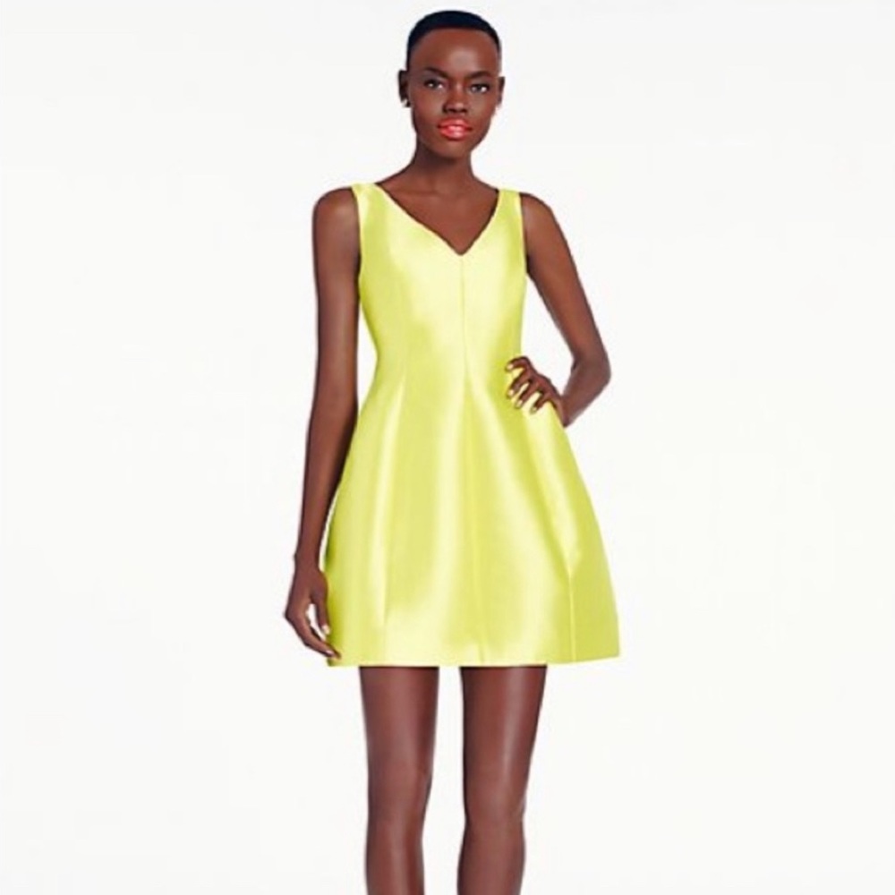Kate Spade Structured Mini Silk Dress